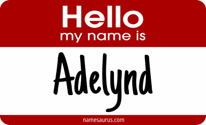 Hello my name is Adelynd png download