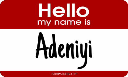 Hello my name is Adeniyi png download