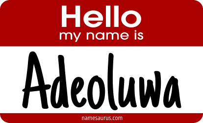 Hello my name is Adeoluwa png download