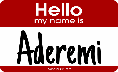 Hello my name is Aderemi png download