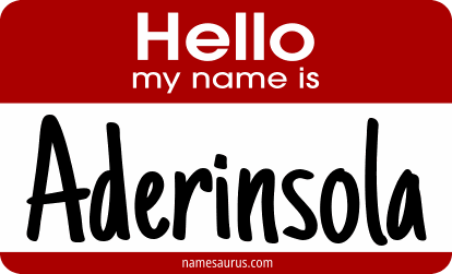 Hello my name is Aderinsola png download