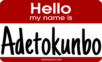 Hello my name is Adetokunbo png download