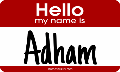 Hello my name is Adham png download