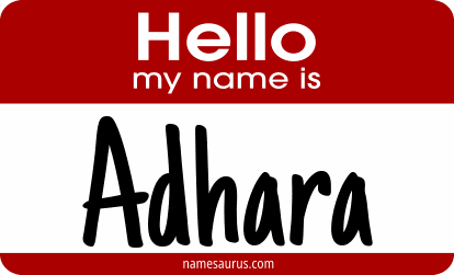 Hello my name is Adhara png download