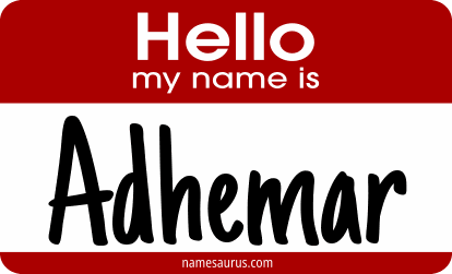 Hello my name is Adhemar png download