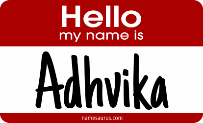 Hello my name is Adhvika png download