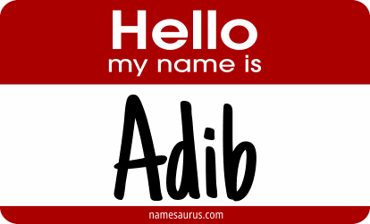 Hello my name is Adib png download
