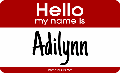 Hello my name is Adilynn png download