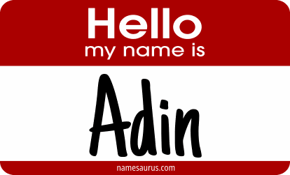 Hello my name is Adin png download