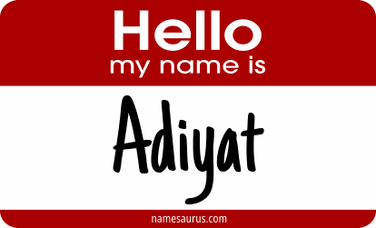 Hello my name is Adiyat png download