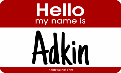 Hello my name is Adkin png download