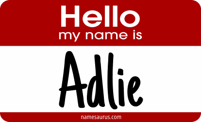 Hello my name is Adlie png download