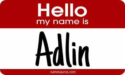 Hello my name is Adlin png download