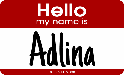 Hello my name is Adlina png download