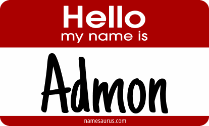Hello my name is Admon png download