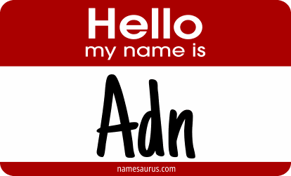 Hello my name is Adn png download