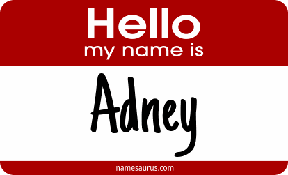 Hello my name is Adney png download