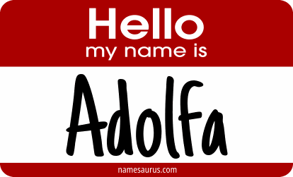 Hello my name is Adolfa png download