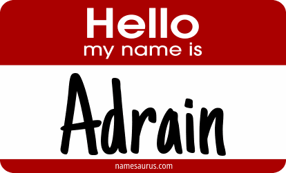 Hello my name is Adrain png download