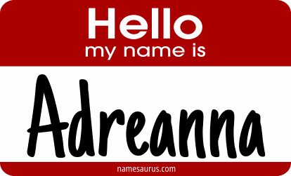 Hello my name is Adreanna png download