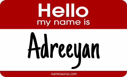 Hello my name is Adreeyan png download