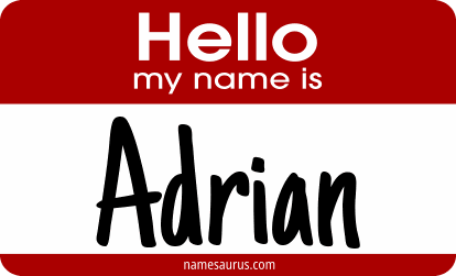 Hello my name is Adrian png download
