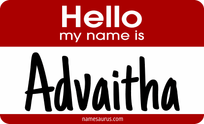 Hello my name is Advaitha png download