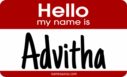 Hello my name is Advitha png download