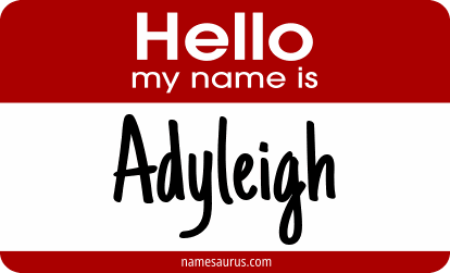 Hello my name is Adyleigh png download