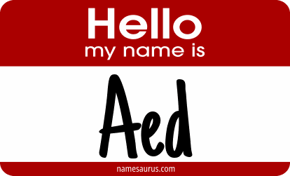 Hello my name is Aed png download