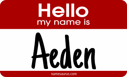 Hello my name is Aeden png download