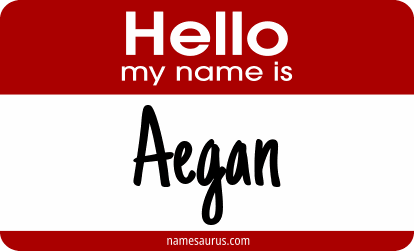 Hello my name is Aegan png download