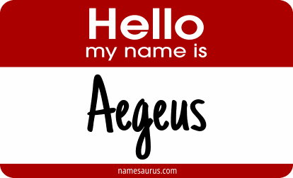 Hello my name is Aegeus png download