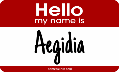 Hello my name is Aegidia png download