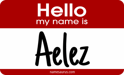 Hello my name is Aelez png download