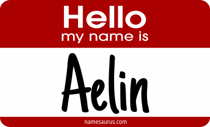 Hello my name is Aelin png download