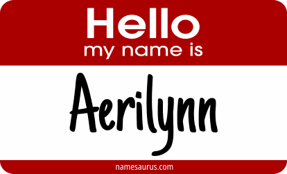 Hello my name is Aerilynn png download