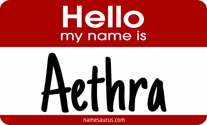 Hello my name is Aethra png download
