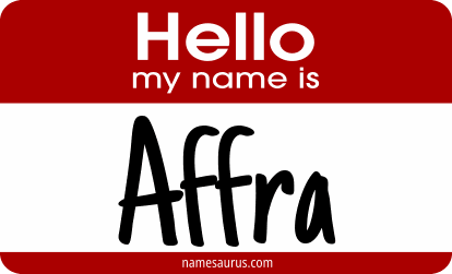 Hello my name is Affra png download