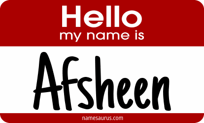 Hello my name is Afsheen png download