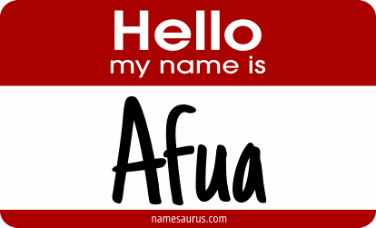 Hello my name is Afua png download