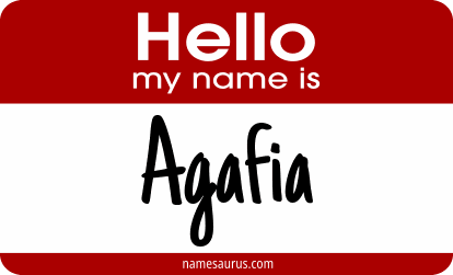 Hello my name is Agafia png download