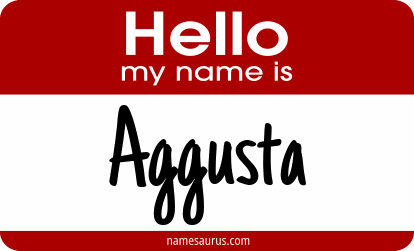 Hello my name is Aggusta png download