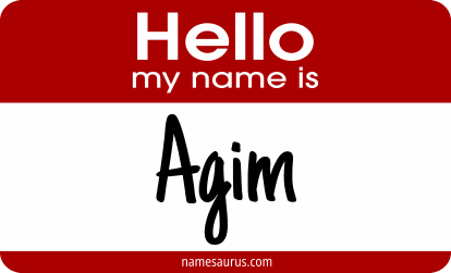 Hello my name is Agim png download