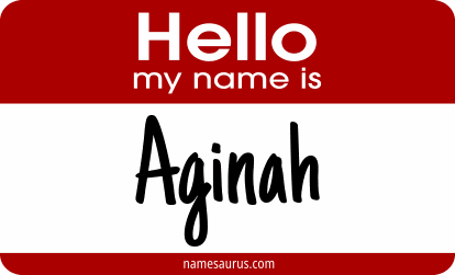 Hello my name is Aginah png download