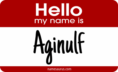 Hello my name is Aginulf png download