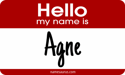Hello my name is Agne png download
