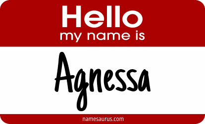 Hello my name is Agnessa png download