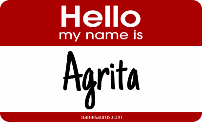 Hello my name is Agrita png download