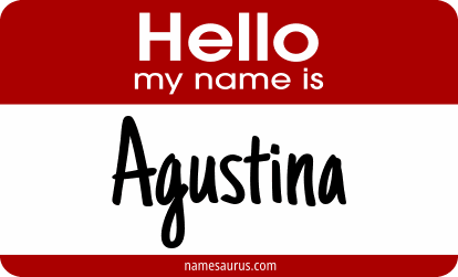 Hello my name is Agustina png download